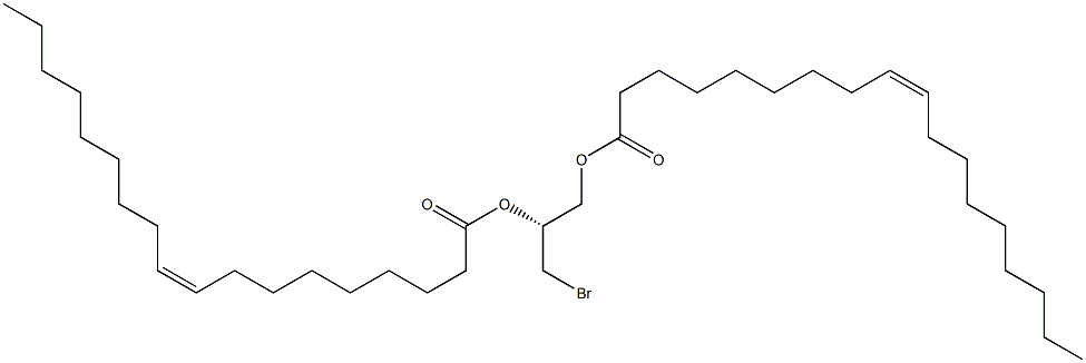 [R,(+)]-3-Bromo-1,2-propanediol dioleate Struktur