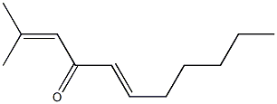 (E)-2-Methyl-2,5-undecadien-4-one Struktur