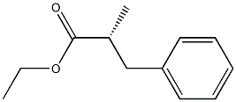 (R)-2-Methyl-3-phenylpropanoic acid ethyl ester Struktur