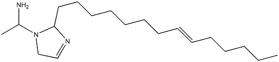 1-(1-Aminoethyl)-2-(8-tetradecenyl)-3-imidazoline Struktur