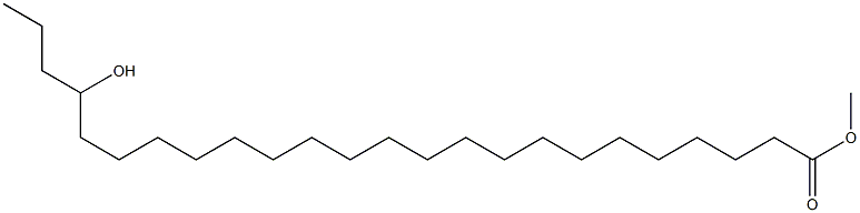 21-Hydroxytetracosanoic acid methyl ester Struktur