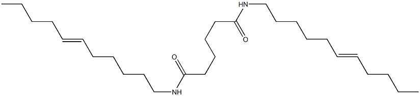 N,N'-Di(6-undecenyl)adipamide Struktur