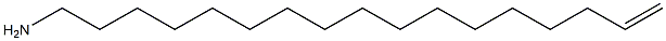 16-Heptadecenylamine Struktur