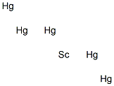 Scandium pentamercury Struktur