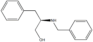 (R)-3-Phenyl-2-(benzylamino)-1-propanol Struktur