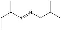 1-Isobutyl-2-sec-butyldiazene Struktur