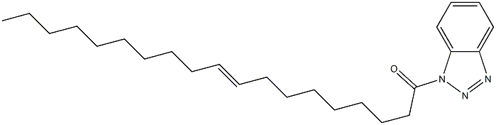 1-(9-Nonadecenoyl)-1H-benzotriazole Struktur