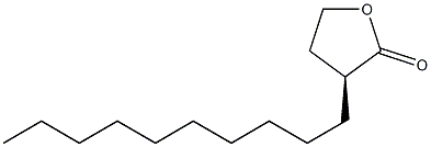 (S)-3-Decyldihydrofuran-2(3H)-one Struktur