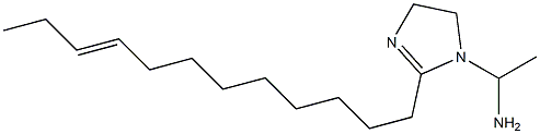 1-(1-Aminoethyl)-2-(9-dodecenyl)-2-imidazoline Struktur