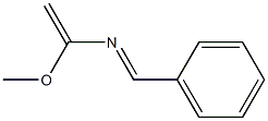 (E)-N-[(E)-Benzylidene]-2-methoxyethenamine Struktur