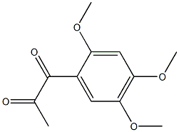 1-(2,4,5-Trimethoxyphenyl)-1,2-propanedione Struktur