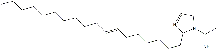 1-(1-Aminoethyl)-2-(7-octadecenyl)-3-imidazoline Struktur