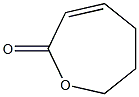 2,5,6,7-Tetrahydrooxepin-2-one Struktur