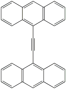 9,9'-Ethynylenebisanthracene Struktur