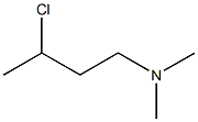 N-(3-Chlorobutyl)dimethylamine Struktur