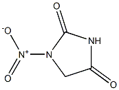 1-Nitrohydantoin Struktur