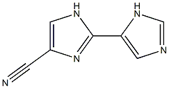 2,5'-Bi[1H-imidazole]-4-carbonitrile Struktur