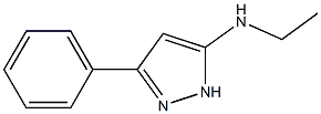 5-Ethylamino-3-phenyl-1H-pyrazole Struktur