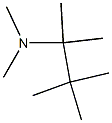 2-Dimethylamino-2,3,3-trimethylbutane Struktur