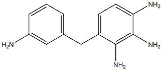 4-[(3-Aminophenyl)methyl]-1,2,3-benzenetriamine Struktur