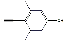 3,5-Dimethyl-4-cyanophenol Struktur