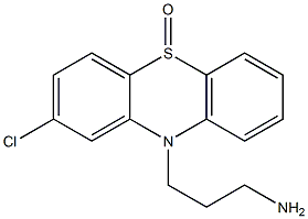 2-Chloro-10-[3-(amino)propyl]-10H-phenothiazine 5-oxide Struktur