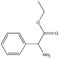 Aminophenylacetic acid ethyl ester Struktur