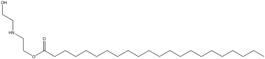 Behenic acid 2-[(2-hydroxyethyl)amino]ethyl ester Struktur