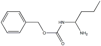 N-(1-Aminobutyl)carbamic acid benzyl ester Struktur