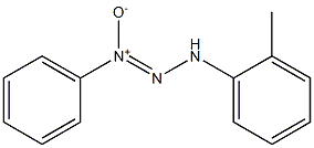 3-(2-Methylphenyl)-1-phenyltriazene 1-oxide Struktur