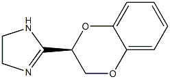 2-[[(2R)-2,3-Dihydro-1,4-benzodioxin]-2-yl]-4,5-dihydro-1H-imidazole Struktur