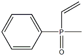 Methylvinylphenylphosphine oxide Struktur