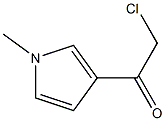 3-(Chloroacetyl)-1-methyl-1H-pyrrole Struktur