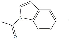 1-Acetyl-5-methyl-1H-indole Struktur