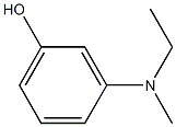 3-(Ethylmethylamino)phenol Struktur