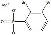 2,3-Dibromophenylphosphonic acid magnesium salt Struktur