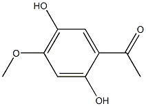 2',5'-Dihydroxy-4'-methoxyacetophenone Struktur