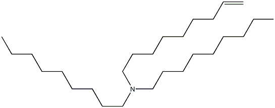 N,N-Dinonyl-8-nonenylamine Struktur