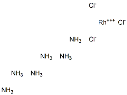 Hexamminerhodium(III) chloride Struktur