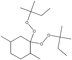 2,5-Dimethyl-1,1-bis(tert-pentylperoxy)cyclohexane Struktur