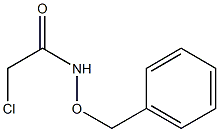 2-Chloro-N-(benzyloxy)acetamide Struktur