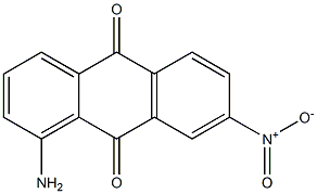 1-Amino-7-nitroanthraquinone Struktur