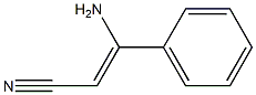 (Z)-3-Amino-3-(phenyl)acrylonitrile Struktur