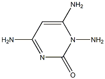 1,4,6-Triaminopyrimidin-2(1H)-one Struktur