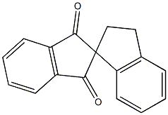 Spiro[indan-2,1'-indan]-1,3-dione Struktur