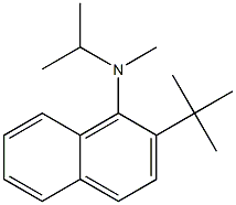 N-Isopropyl-N-methyl-2-tert-butylnaphthalen-1-amine Struktur