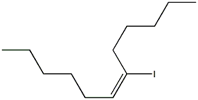 (E)-1-Iodo-1-pentyl-1-heptene Struktur