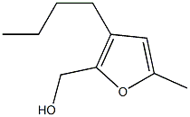 3-Butyl-5-methylfuran-2-methanol Struktur