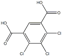 4,5,6-Trichloroisophthalic acid Struktur