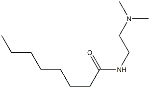 N-[2-(Dimethylamino)ethyl]octanamide Struktur